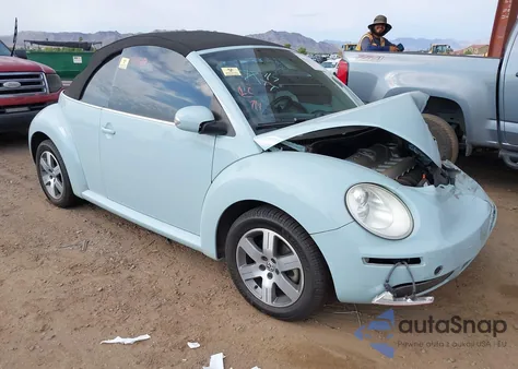 2006 Volkswagen New Beetle 2.5 из США, поврежденный, VIN 3VWRF31Y26M316675